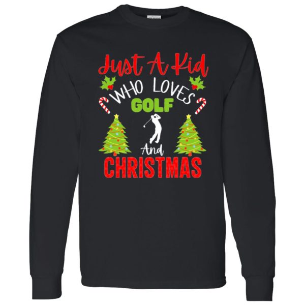 Kids Christmas Golf Shirt