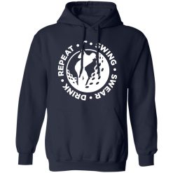 Swing Swear Drink Repeat Golf Shirt