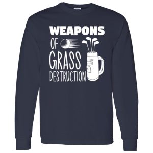 Weapons of Grass Destruction Golf Shirt