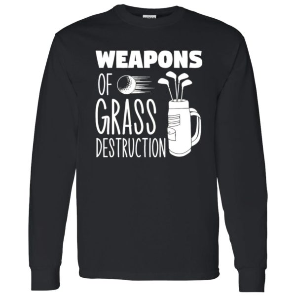 Weapons of Grass Destruction Golf Shirt