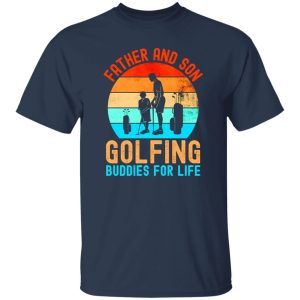 Gift for Father and Son, Daddy Dad Golf Shirt