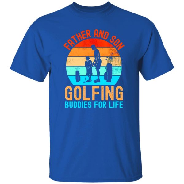 Gift for Father and Son, Daddy Dad Golf Shirt