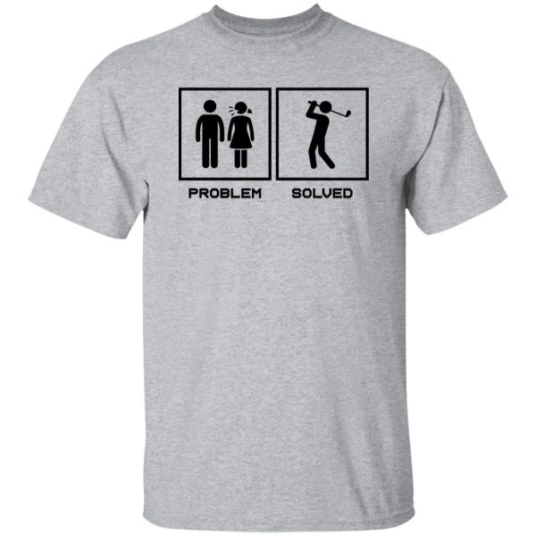 Problem Solved, Marriage, Golfing Shirt