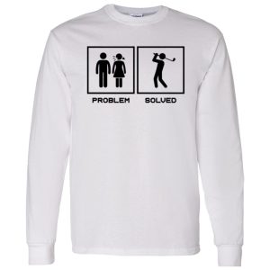 Problem Solved, Marriage, Golfing Shirt