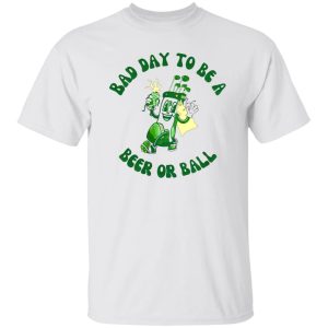 Bad Day to Be a Beer or Ball Funny Golf Shirt