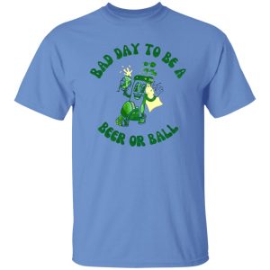 Bad Day to Be a Beer or Ball Funny Golf Shirt