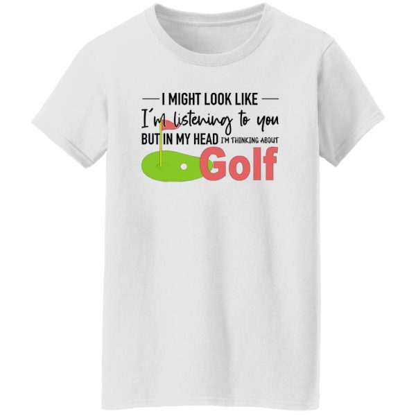 Golfing Shirt, Thinking About Golf, Golf Shirt