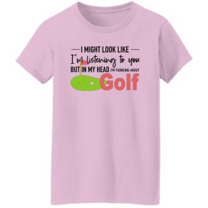 Golfing Shirt, Thinking About Golf, Golf Shirt