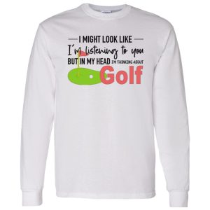 Golfing Shirt, Thinking About Golf, Golf Shirt