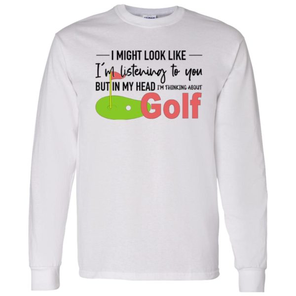 Golfing Shirt, Thinking About Golf, Golf Shirt