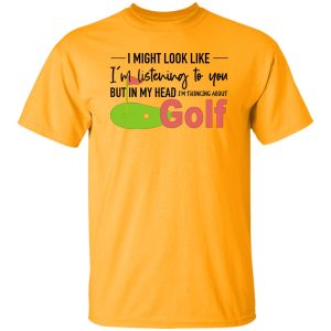 Golfing Shirt, Thinking About Golf, Golf Shirt