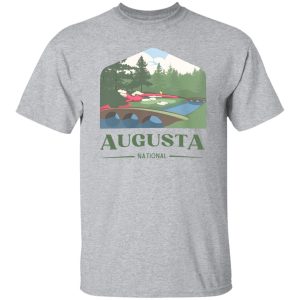 Augusta National 12th Hole Golf Art Shirt