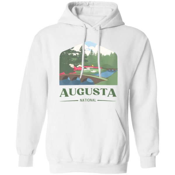 Augusta National 12th Hole Golf Art Shirt