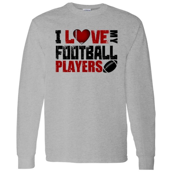 Football Mom Shirt, I Love My Football Players Shirt