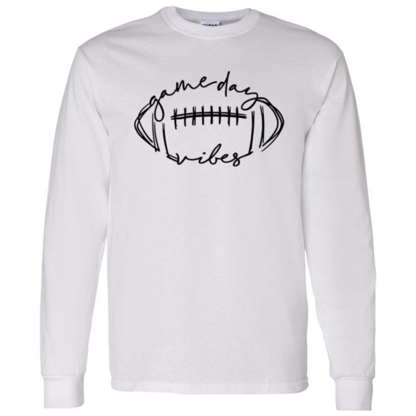 Football Lover Sweatshirt, Game Day Vibes Shirt