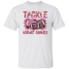 Breast Cancer Football Shirt, Tackle Breast Cancer Leopard Shirt