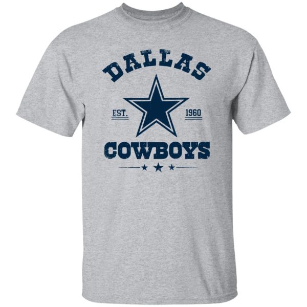 Dallas Cowboys Football Sweatshirt, Dallas Cowboys Est 1960 Shirt