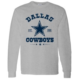 Dallas Cowboys Football Sweatshirt, Dallas Cowboys Est 1960 Shirt