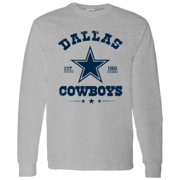 Dallas Cowboys Football Sweatshirt, Dallas Cowboys Est 1960 Shirt