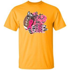 Fight For A Cure Breast Cancer Awareness Football Shirt