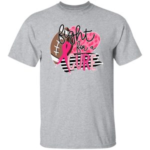 Fight For A Cure Breast Cancer Awareness Football Shirt