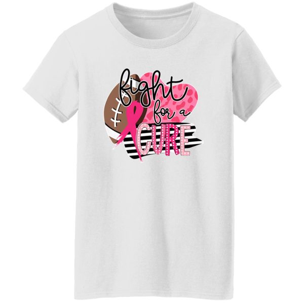 Fight For A Cure Breast Cancer Awareness Football Shirt