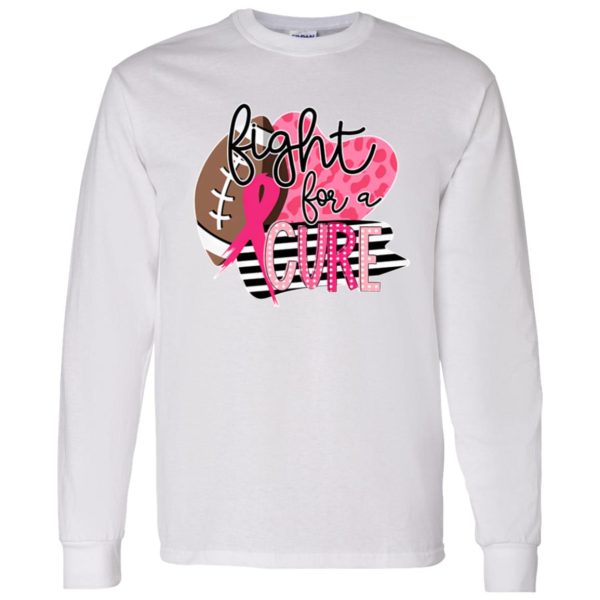 Fight For A Cure Breast Cancer Awareness Football Shirt