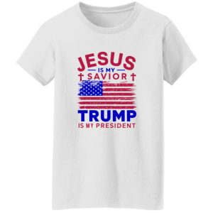 Jesus is My Savior Trump is My President T-shirt, Trump Shirt 2024, Trump Pennsylvania Rally Shirt