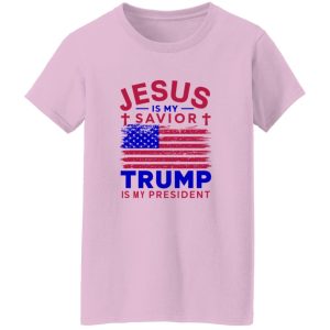 Jesus is My Savior Trump is My President T-shirt, Trump Shirt 2024, Trump Pennsylvania Rally Shirt