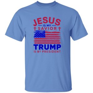 Jesus is My Savior Trump is My President T-shirt, Trump Shirt 2024, Trump Pennsylvania Rally Shirt