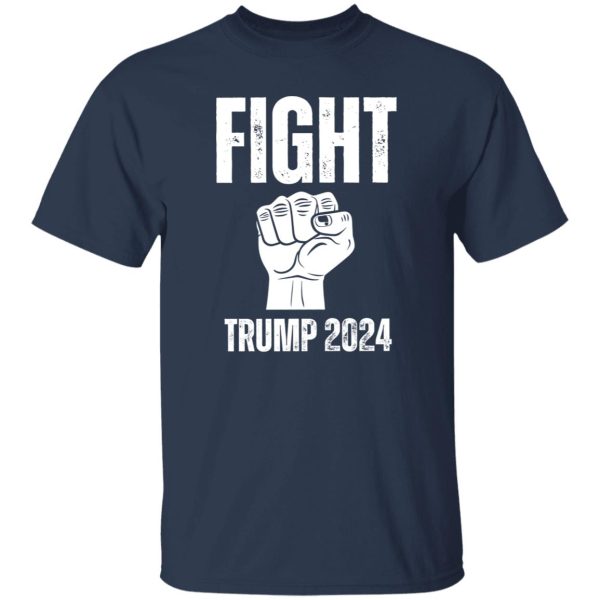 Fight Trump Shirt Trump Shot Shirt Trump Merch Make America Great Trump Merchandise President Trump Shirt 2024 Stand With Trump Conservative Shirt