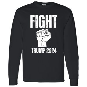 Fight Trump Shirt Trump Shot Shirt Trump Merch Make America Great Trump Merchandise President Trump Shirt 2024 Stand With Trump Conservative Shirt