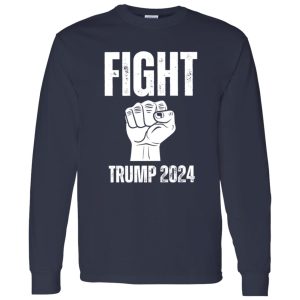 Fight Trump Shirt Trump Shot Shirt Trump Merch Make America Great Trump Merchandise President Trump Shirt 2024 Stand With Trump Conservative Shirt