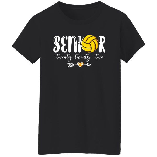 Cute Senior Volleyball Team Twenty Twenty Two Graduation Shirt