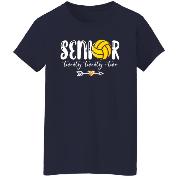 Cute Senior Volleyball Team Twenty Twenty Two Graduation Shirt