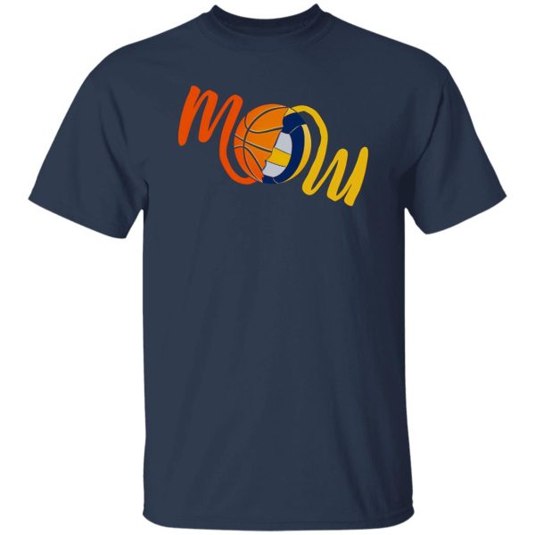 Basketball And Volleyball Mom Shirt