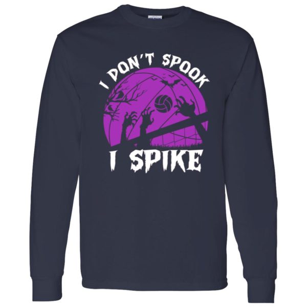 I Don’t Spook I Spike Halloween Volleyball Sport Shirt