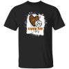 Game Day Vibes Leopard Heart Volleyball Shirt