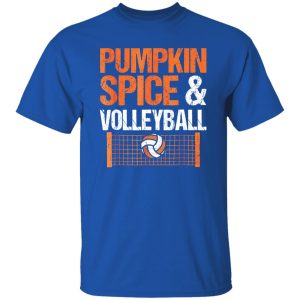 Pumpkin Spice Latte And Volleyball Shirt