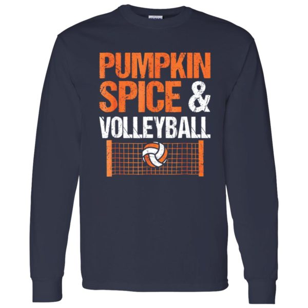 Pumpkin Spice Latte And Volleyball Shirt