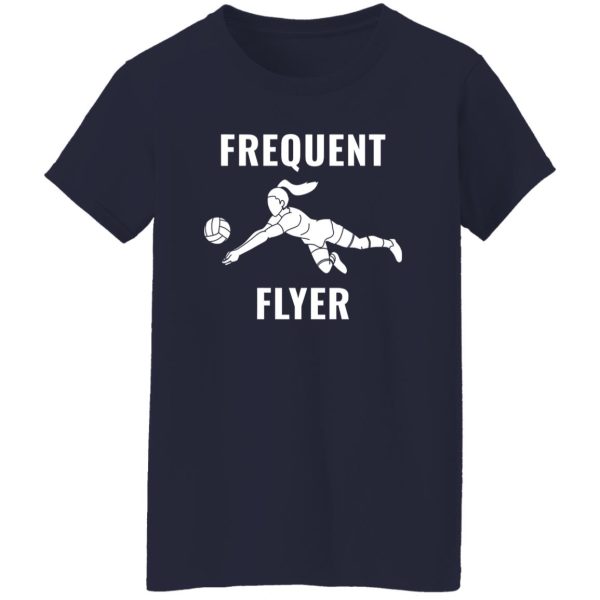 Volleyball Frequent Flyer Sports for Volleyball Lover V2 Shirt