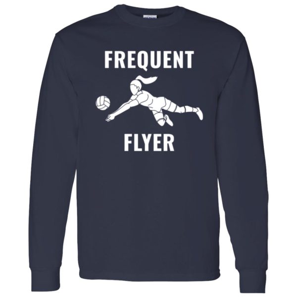 Volleyball Frequent Flyer Sports for Volleyball Lover V2 Shirt