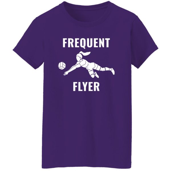 Volleyball Frequent Flyer Sports for Volleyball Lover V2 Shirt