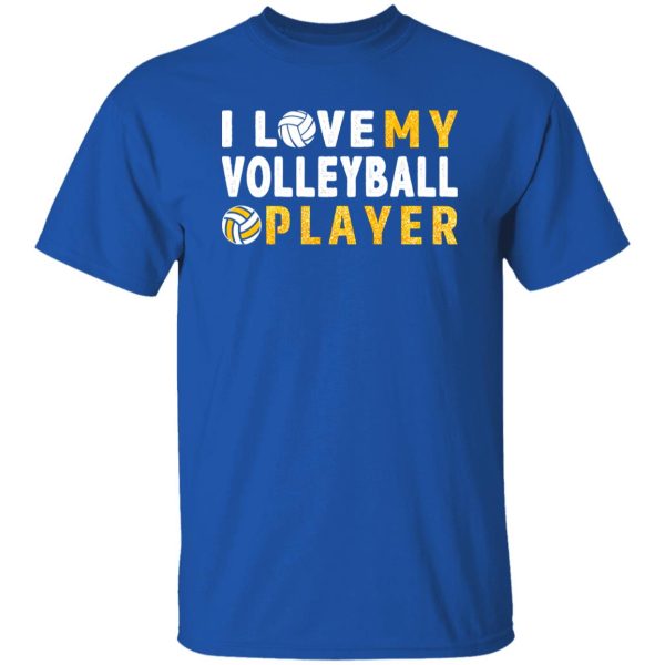 Volleyball Mom Shirt, I Love My Volleyball Player Shirt