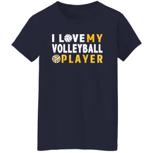 Volleyball Mom Shirt, I Love My Volleyball Player Shirt