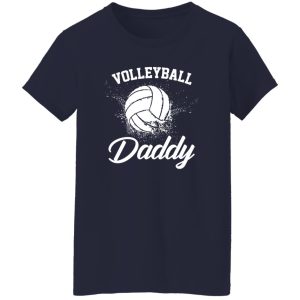 Volleyball Dad Shirt, Volleyball Daddy Volleyball Ball Shirt