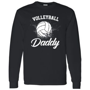 Volleyball Dad Shirt, Volleyball Daddy Volleyball Ball Shirt