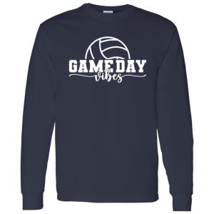 Volleyball Season Shirt, Game Day Vibes Shirt