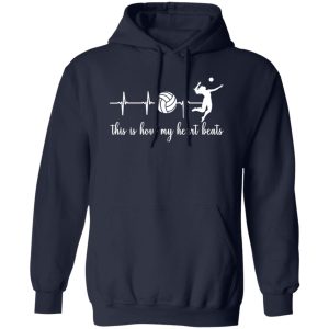 This Is How My Heart Beats Volleyball Lover Shirt