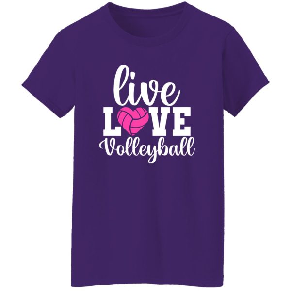 Volleyball Mom Shirt, Live Love Volleyball Shirt